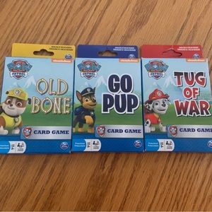Paw Patrol Set of 3 Games